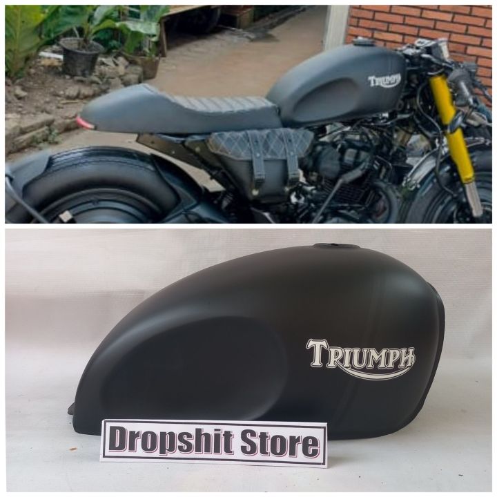 Tangki Cat Costum Japstyle Triumph dekok Tangki Bobber japstyle