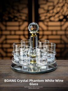 BOANG | High-end Glass Wine Cups and Decanter Set for Tasting