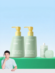 Kangaroo Mommy | Anti-Dandruff Oil Control Soothing Repair Childrens Shampoo Set