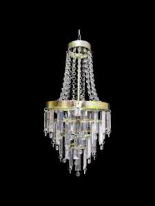 Lampu Hias Gantung Chandelier Rectangle Akrilik Lampu Hias Gantung Dekorasi Ruang Tamu
