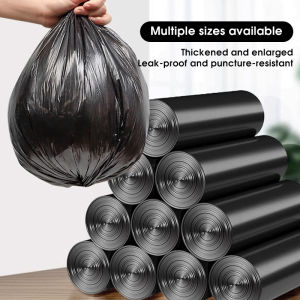 【Buy 10 Take 10】 Disposable Garbage Bags: S/M/L/XL/XXL Black Thick Trash Bags for Home & Office