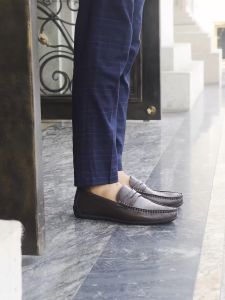 Giày lười nam MULGATI Penny Moccasin đai ngang - 7628A-32