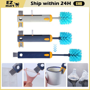 Multifunctional Bottle Groove Gap Corner Cleaner Brush Water Bottle Cup Milk Bottle Lid Tumbler Cleaner Accessories Detail Cleaner Tools