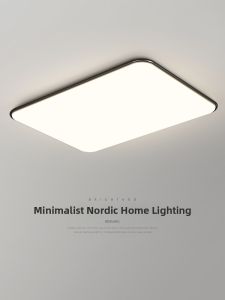 FANZHEN | Minimalist Modern Ultra Thin Black and White Square Ceiling Light