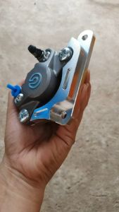 ขาจับปั๊มด้วง ขาจับปั้มเม้าส์ WAVE-110I / WAVE-125/ SONIC ขาจับปั๊มแต่ง(0080)