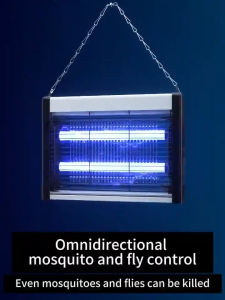 LUUGA Lampu Pembunuh Nyamuk LED Elektronik untuk Kamar Tidur Pencahayaan Lembut Pembasmi Lalat Serangga dengan Sinar LED