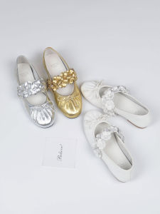Bow Mary Jane Shoes Soft Leather