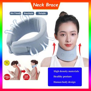 Adjustable Neck Traction Device - Cervical Stretcher & Massager for Pain Relief | Home/Office Use with Comfortable Support (Posture Improvement Tool)