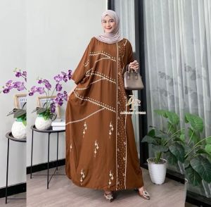 Kaftan Motif Rachel Rayon Tebal Jumbo Ld 180 cm