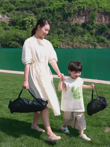 Urban wave Folding Chair Stool Portable Camping Outdoor Kuat 200 Kg