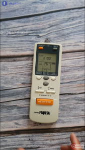Remote Control for Fujitsu AR-JW19 Air Conditioner - Universal Plug Type