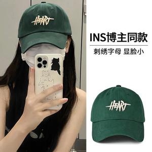 Wang Yibo Wide Brim Baseball Cap Duckbill Hat Womens 2025 Internet Celebrity New Style Face Slimming Couple Model Pair