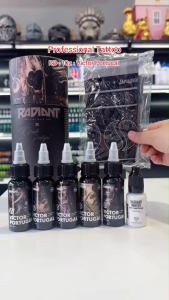 RADIANT ชุดสี VICTOR Portugal 1 ออนซ์ และสีขาว Radiant White ครึ่งออนซ์