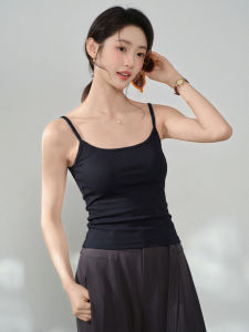 Wide Neck Exposing Collarbones Slimming Camisole