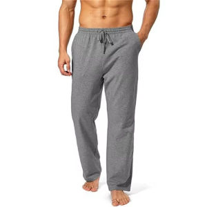 2026 New Comfort Sports Pants Mens Basketball Running Pants Loose Breathable Quick Drying Pants Men Solid Color Straight Pants
