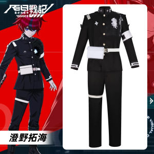 Black Uniform Cosplay Costume Stage Performance Outfit Bairetsuden Halloween Costume Set Anime Themed Cosplay Clothing