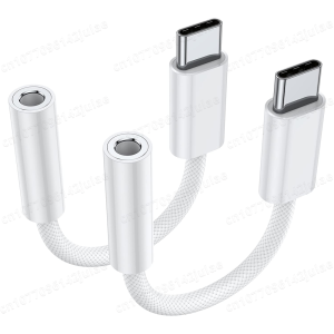 NNBILI USB Type C to 3.5mm Female Headphone Jack Adapter USBC to Aux Audio Cable Cord for IPhone15 Pro Max Plus iPad Pro MacBook
