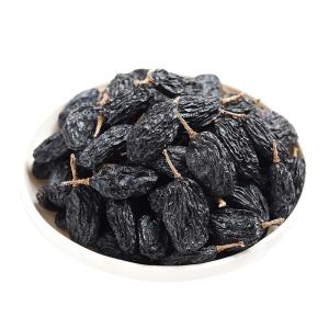 New Stock Xinjiang Special Large Blackcurrant Dried Grapes 500g No Seed Turpan Free Bulk Wash Purple Dry Fruits Snacks