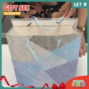 Christmas Special Gift Set Packs - ART LOVER - Set B - with FREE Card and Paper Bag