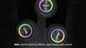 ลำโพงบลูทูธ ZEALOT M2 16W เบสหนักแน่น | บลูทูธ 5.4 | แบตเตอรี่ 3600mAh | ลำโพงกันน้ำพกพา เครื่องเสียงบลูทูธพกพา