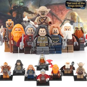 Lord of the Rings Hobbit Figures Orc Dain Ironfoot Minifigures
