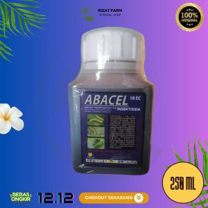 Insektisida Abacel 18EC - Ampuh Mengendalikan Hama Ulat Grayak - Bahan Aktif Abamektin - 100% Asli