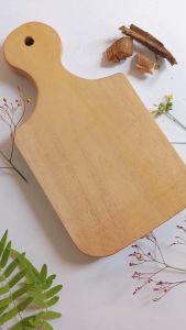 Talenan Kayu Mahoni 26x15 Tatakan Pemotong Sayur Perlengkapan Dapur Aesthetic