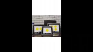 Lampu LED sorot tembak COB SNI floodlight outdoor lapangan super terang murah jarak jauh ip65 50 100 200 watt