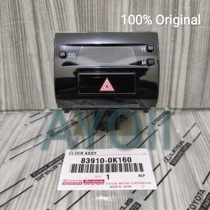 Jam Digital Clock Assy Toyota Fortuner VRZ 83910-0K160 Original