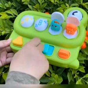 Cute Animals Pop-Up Toys Childrens Early Learning Toys Interactive Switchbox Button Box Baby Educational Toys