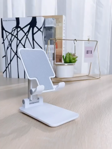Pemegang Telefon Lipat Mobile Phone Holder Foldable Portable Adjustable Stand Convenient