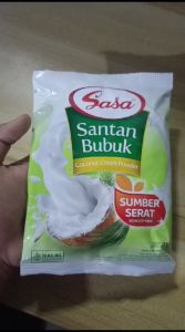 Sayur Segar - Sasa Santan Bubuk Kemasan 75gr / Coconut Cream Powder