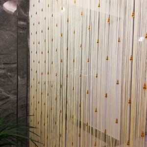 ม่านลูกปัดคริสตัลม่านกั้นห้องม่านแขวนม่านประตูม่านตกแต่งม่านกั้นลูกปัดสําหรับร้านร้านอาหารโรงแรมในบ้าน