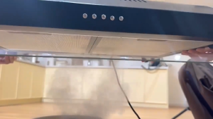 Tixx Range Hood For Kitchen 30m³/min High Suction Power Upgraded and Thicked Three-Speed Wind Control Easy to Clean Removable Filters