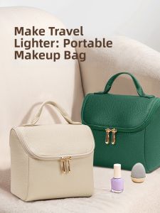 Spacious Portable Simple Ladies Makeup Bag
