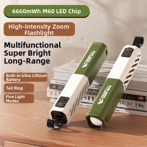 BEIDIANNI | High Brightness Rechargeable Waterproof Zoomable Portable Flashlight