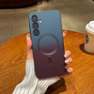 szhaiyu | Soft Phone Case for Samsung S26 S25 Ultra S24 S23 S22 S21 Plus A57 A37 A17 A07 A56 A36 A16 A06 A55 for Magsafe Magnetic Cover