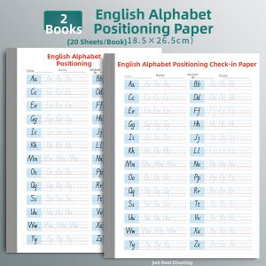 QIFUXING | Positioned English Alphabet Writing Pad