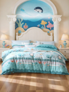FUANNA (富安娜) | 100% Cotton Kids Student Bedding Set