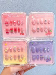 ENEN | Cute Removable Fruit Pattern Kids Nail Stickers