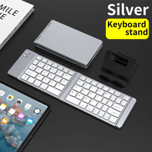 NexusClick Foldable Wireless Bluetooth Keyboard Mouse Set Rechargeable Mini Portable Keyboard for Mac Phone Computer iOS Android