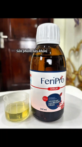Sắt hữu cơ FeriPro hộp 150ml - Bổ sung sắt hữu cơ acid folic vitamin B12