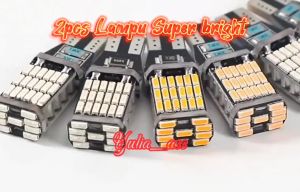 Lampu Sein LED Dajjal T10/T15 Lampu Sen Super Terang Bisa Untuk Motor dan Mobil