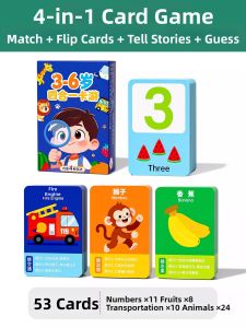 XIAOWANDOU | Memory Matching Game for Toddlers 3-6 Years Educational Toy