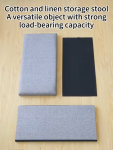 Baierdi Storage stool foldable storage box with extra-large capacity multifunctional for home use toy doll and shoe-changing stool