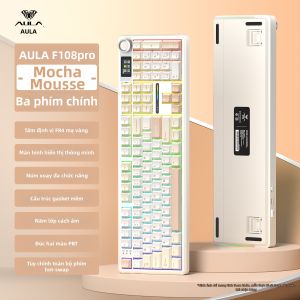 AULA | Bàn Phím Cơ Chơi Game 3 Chế Độ