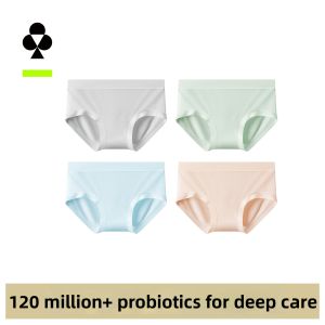 YOUKESHU | Probiotic Cotton Antibacterial Large Size Aesthetic Womens Briefs