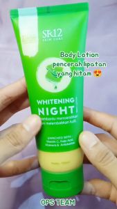SR12 WHITENING NIGHT BODY LOTION MALAM 100ml BPOM
