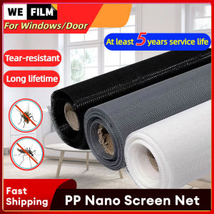 Window Screen Net Door Window Gauze Mosquito Net DIY Custom Living Room Bedroom Door Screen Window Mosquito Mesh Jaring Nyamok