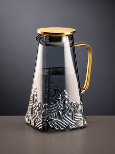 XIZHE | Large Heat-Resistant Glass Water Pitcher